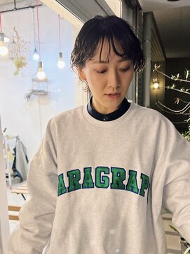 ソーイ(sowi) 【sowi 依田】 ショートウルフ×パーマ