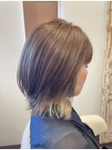 インナーカラーボブ