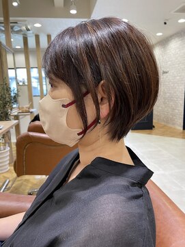 ジェービーヘア 稲毛(jb hair) 美髪ネビージュ大人かわいいボブ　【稲毛】