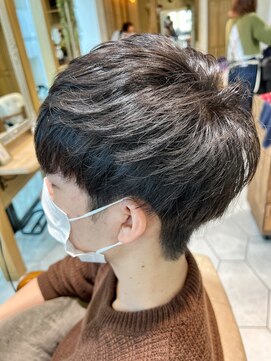 カルテット(Quartett) 【Quartett】ニュアンスマッシュ ポイントパーマ