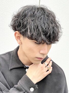 フィフス 名駅(fifth) 波巻きパーマツイストスパイラル無造作マッシュツーブロック