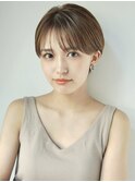 美人髪マッシュ#くびれヘア#アプリコットオレンジ