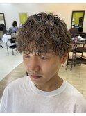 六甲ブリーチパーマツイストスパイラル波打ちパーマ神戸三宮
