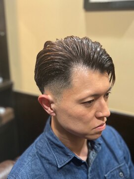 プレミアムバーバー 原宿店(PREMIUM BARBER produce by HIRO GINZA) ツーブロック×フェード　原宿/メンズカット/原宿床屋/バーバー