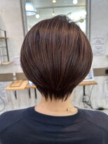 ヘアーリゾートガーデンバイトロント 船橋法典店(Hair Resort Garden by Toronto) ショートボブ×レッドブラウン【船橋、西船橋、新船橋、塚田】