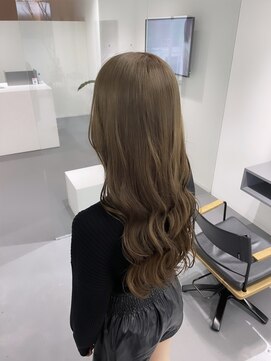 レフ(LEF) オリーブベージュ/ダブルカラー/ケアブリーチ/ハイトーン