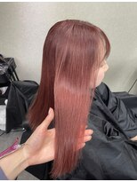 ロウ 吉祥寺(ROW)&nbsp;20代30代40代50代ナチュラル小顔カット艶髪髪質改善ベビーピンク