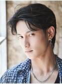 マッシュ短髪ツーブロックモテる束感モテ髪イケメン黒髪ビジネス