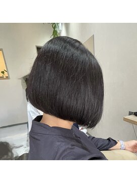 アワ(awa) 縮毛矯正ボブ