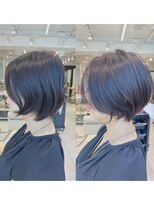 アンド ストーリーズ(&STORIES)&nbsp;絶壁解消/大人可愛い/ひし形/小顔/30代40代◎ショートボブN