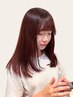カット+ブリーチなしダブルカラー ￥13,000 [銀座/銀座駅/韓国]