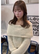 シーン(SCEN)&nbsp;face layer × ほんのりOlive beige brown