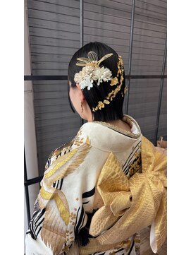 コルク バイ マグ 松本駅前(COLK by Mag) 成人式アレンジ♪20代30代40代大人可愛いタイト