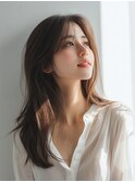 レイヤーカット/イメチェン/外はねボブ/美髪/ワイドバング/髪型