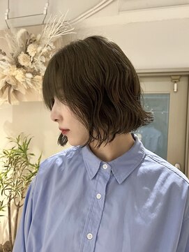 クーナバイトマト 横浜(Cuna by TOMTO) 【KANO】ボブパーマ コテ巻き風パーマ ボブ