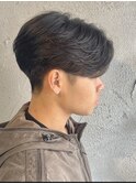 メンズセンターニュアンスパーマ縮毛矯正群馬高崎眉毛刈り上げ