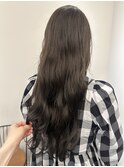 池袋 イルミナカラー 透明感 ロング オリーブアッシュ♪