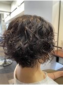 癖毛ショート