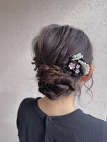 カーサ(Casa by JLB)&nbsp;【CASA.maika】まとめ髪アップスタイル