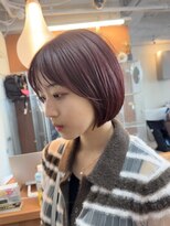 エルア(elua) ボブ×カーディナルレッド