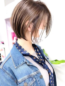 ジルブラン 横浜関内(JIL BLAN) ハイライトバレイヤージュダブルカラーケアプリーチ30代40代