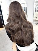 ハイライトバレイヤージュダブルカラーケアブリーチ20代30代