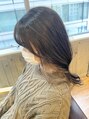 salon de MiLK 札幌大通店【サロン ド ミルク】&nbsp;インナーカラーなどのブリーチ必須のデザインカラーも人気です！