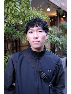 イーズ(e's) men's perm /マッシュショート《諸星》