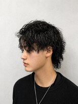 スター(STAR) スパイラル×ミディアムウルフ|無造作ヘア