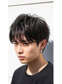 越谷メンズ/ニュアンスパーマ/ニュアンス /ウルフ/リバース流し