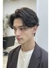 【フルコース】メンズカット＋髪質改善カラー＋パーマ＋眉カット【men'scut】
