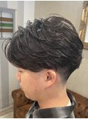 【メンズヘア/フェザーパーマ】