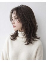 ゴロクヘアー(56 hair)&nbsp;ミディアムハッシュカット【56hair戸越銀座】