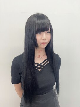 ロサ ファイブヘアー(Rosa..5Hair) 漆黒スーパーロング