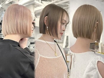 フォト 新宿(foto)の写真/自由自在に楽しめるダブルカラー。推し色を忍ばせるインナーも大人気！毎日が楽しくなるデザインカラーへ。