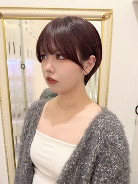ハピネス 河原町店(Happiness) 京都美容室　コンパクトショート　顔まわりカット　進詩織