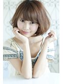 【sarah 銀座】ゆんわりふわっ柔らか質感が素敵なボブ♪
