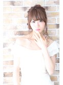 【大人のこなれヘア】ゆる編みカジュアルアレンジ