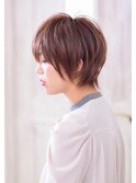 【Aqure】大人綺麗なショート×ミルクティーアッシュ