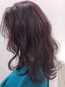 ブルーフェーセス 表参道(blue faces) 『bluefaces』 スモーキーラベンダーピンクアッシュ