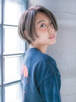 リリアン 青山(relian)&nbsp;アッシュグレーの柔らかショート☆relian青山