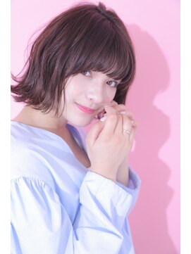ジーナ 銀座(Zina) ☆Zina☆切りっぱなし×外ハネボブ