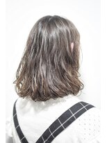 ミエルヘアービジュー(miel hair bijoux)&nbsp;【miel hair bijoux】ラフ感♪濡れ髪パーマスタイル☆