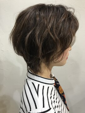 アリウス(ALIUS by posh) 【ALIUS 池袋 小川真一】ウッドベージュショート