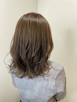 シェノン 梅田(CHAINON)&nbsp;小顔カット×ミルクティーベージュ