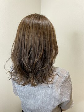 シェノン 梅田(CHAINON) 小顔カット×ミルクティーベージュ