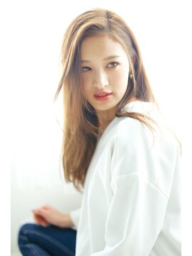 ブルー(BLUE) 【Blue☆】#透明感ハイベージュ#かきあげバング