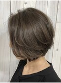 【Rowel】ライトブラウン×ショートボブ
