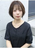 天神【BIRTH】外巻きパーマ×ふわふわショート×ボブ