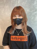 ガルボヘアー 名古屋栄店(garbo hair)&nbsp;#名古屋#栄#プルエクステ#インナーカラー#ウルフ#10代#20代